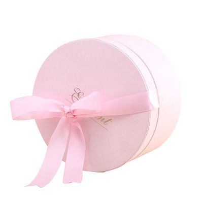 ক্রিসমাস সজ্জা পুনর্ব্যবহারযোগ্য কাগজ ক্যান প্যাকেজিং উপহার বাক্স বৃত্তাকার কার্ডবোর্ড বক্স